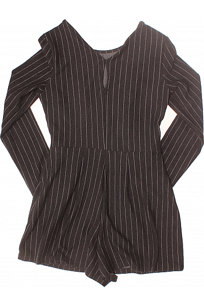 Bershka Dámský Společenský Overal Šedý Vel. S