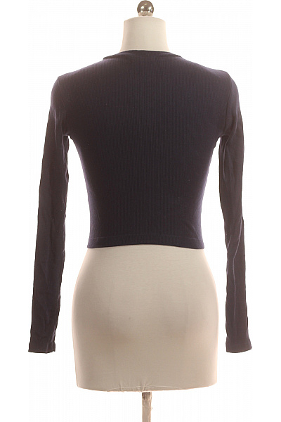 Dámské Tričko Modré PULL&BEAR Vel.  M | PULL&BEAR | obrázek 3