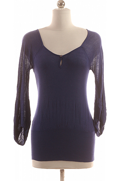 MANGO Dámský Pulovr Modrý Vel. S