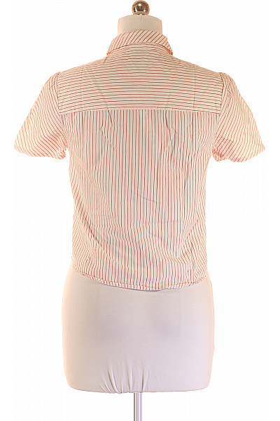 Vzorovaná Dámská Košile Červená MANGO Second hand Vel. M