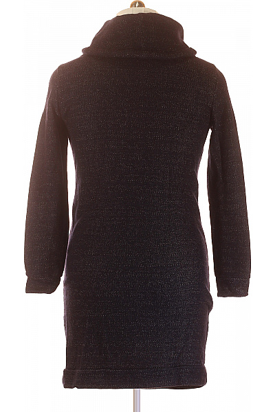 OBJECT  Mikinové Šaty Modré Vel. L