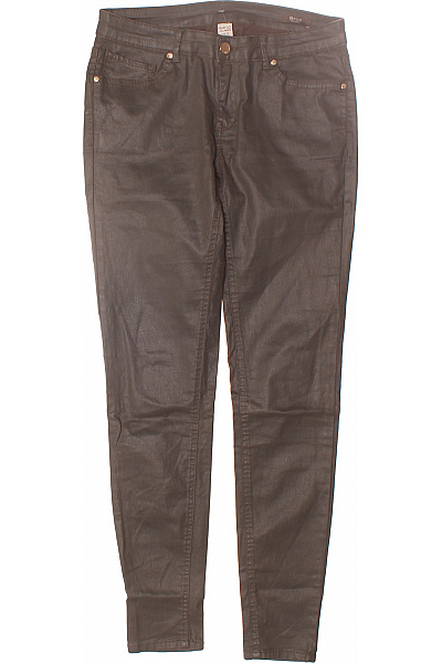 MANGO Dámské Kalhoty Khaki Second hand Vel. 38