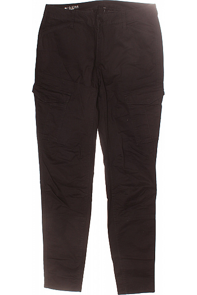 G-Star Pánské Kalhoty Kapsáče Černé Second hand Vel. 29/34