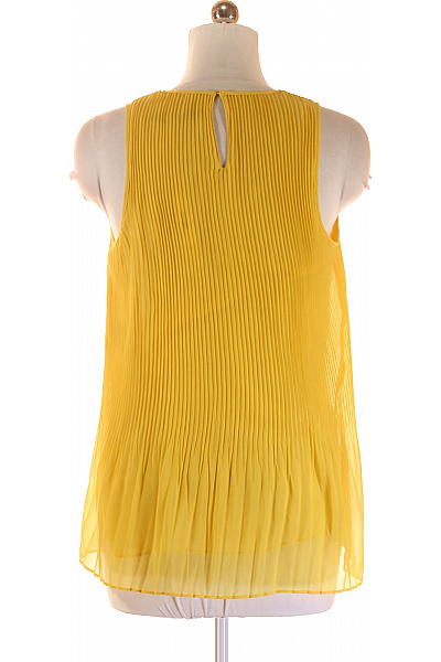 ZARA Společenská  Halenka Žlutá Vel. M