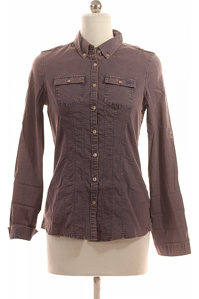 Calvin Klein Společenská Dámská Košile Modrá Vel. XS