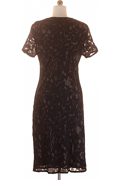  Šaty s Květinovým Potiskem Černé InWear Vel. 40