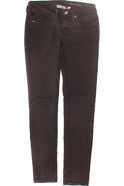 Dámské Džíny Černé MANGO Second Hand Vel. 36
