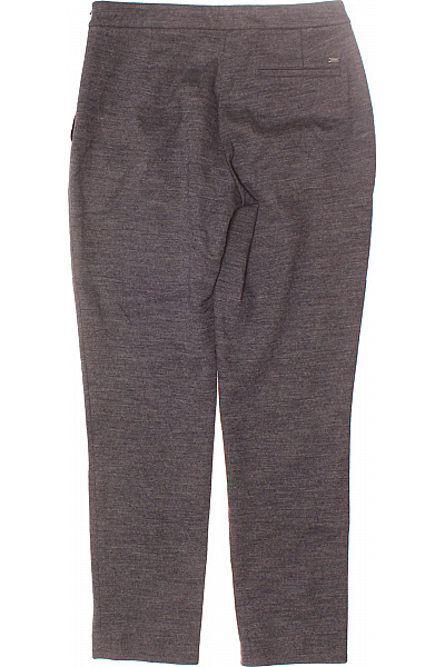 TOMMY HILFIGER Dámské Kalhoty Rovné Šedé