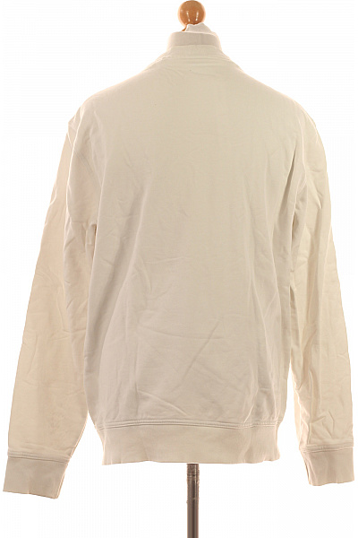 Hugo Boss Pánská Mikina Bez Zapínání Bílá Second hand Vel. XL | Hugo Boss | obrázek 2