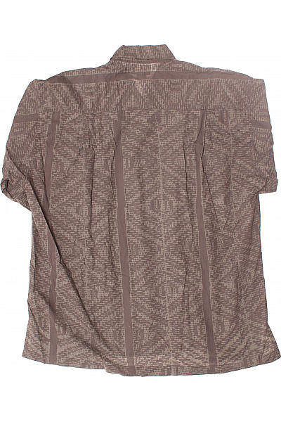 Vzorovaná Pánská Košile Šedá NOA Vel. L