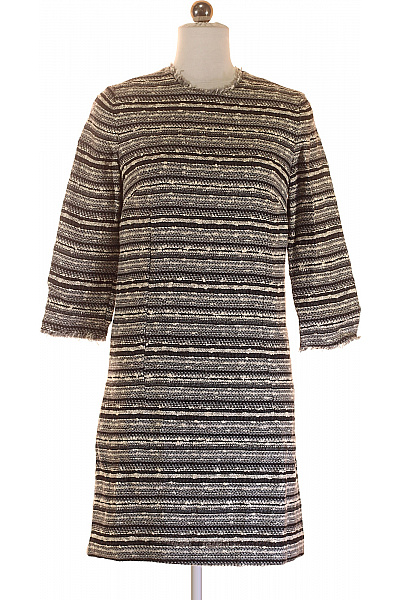 MANGO  Šaty Pletené Barevné Vel. XS