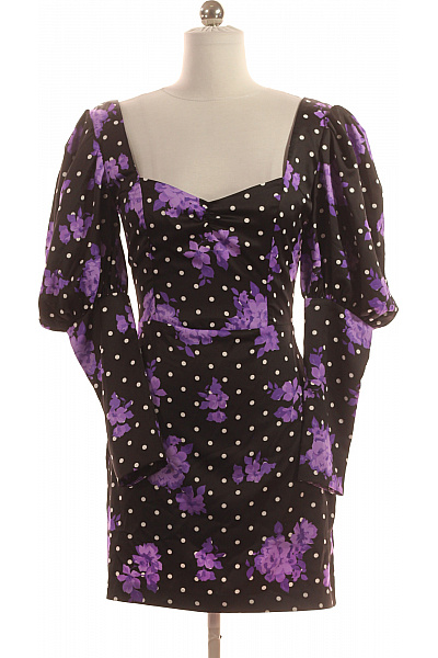 Bershka Šaty Černé Vel. S