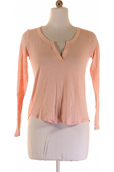  Halenka Jednobarevná Růžová Abercrombie&Fitch Vel. M