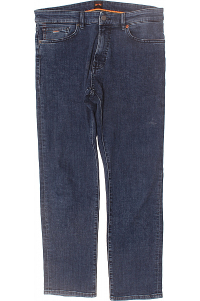 Hugo Boss Pánské Džíny Modré Second Hand Vel. 30/33