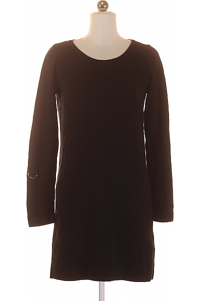 OBJECT  Šaty Pletené Černé Second hand Vel. S