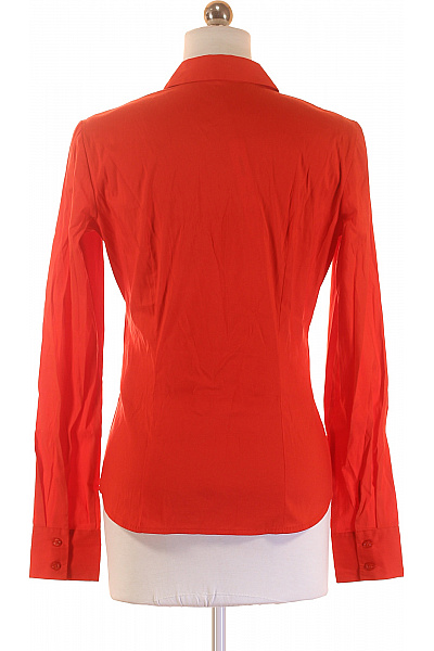 Společenská Dámská Košile Oranžová COMMA Vel. 34