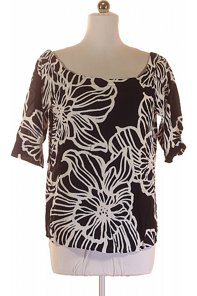 Vzorovaná  Halenka Černobílá S.OLIVER Vel. 42