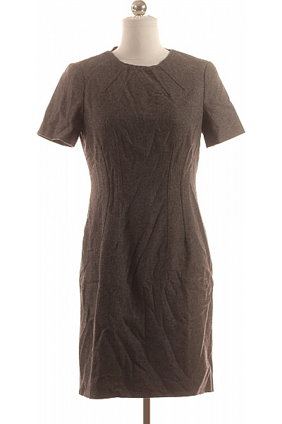 Pouzdrové šaty  Šaty Vlněné Šedé Steffen Schraut Vel. 36