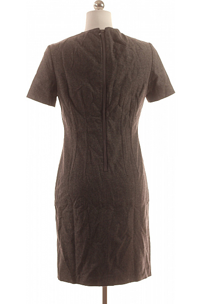 Pouzdrové šaty  Šaty Vlněné Šedé Steffen Schraut Vel. 36