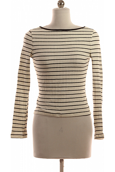 NA-KD Dámské Tričko Bílé Second hand Vel. S