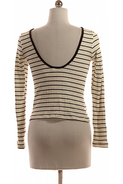 NA-KD Dámské Tričko Bílé Second hand Vel. S