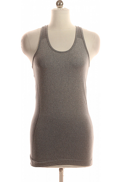 Dámské Tričko Šedé Second hand Vel. XS/S