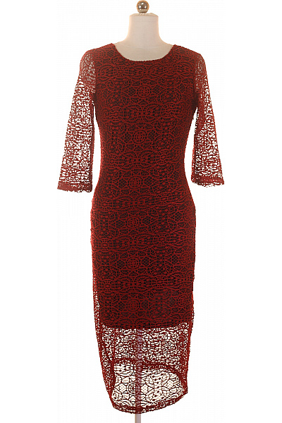 Šaty Červené SISLEY Vel. S
