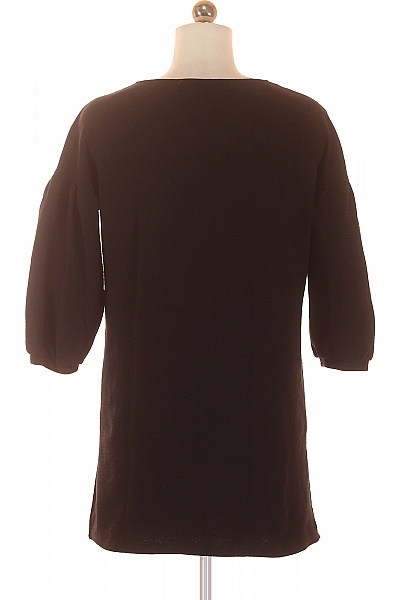 MANGO Tričkové  Šaty Černé Vel. XS