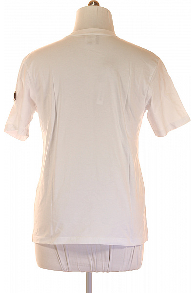 Dámské Tričko s Potiskem Bílé VERSACE Second hand Vel. XL