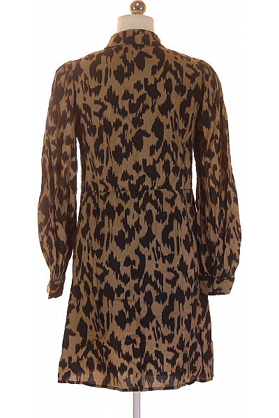 OBJECT Šaty Hnědé Vel. 34