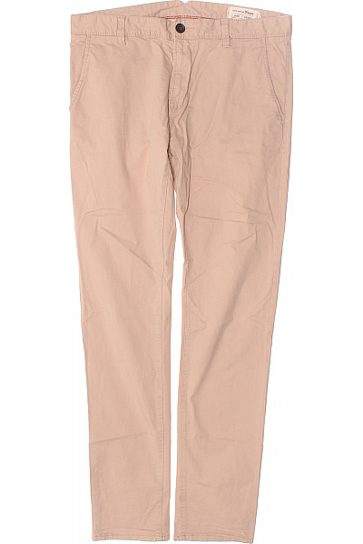TOM TAILOR Pánské Chino Kalhoty Béžové Second hand Vel. 33/34
