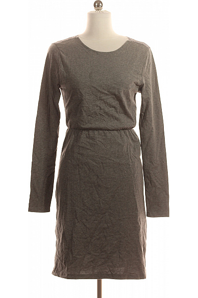 Noisy May  Šaty s Otevřenými Zády Šedé Second hand Vel. S