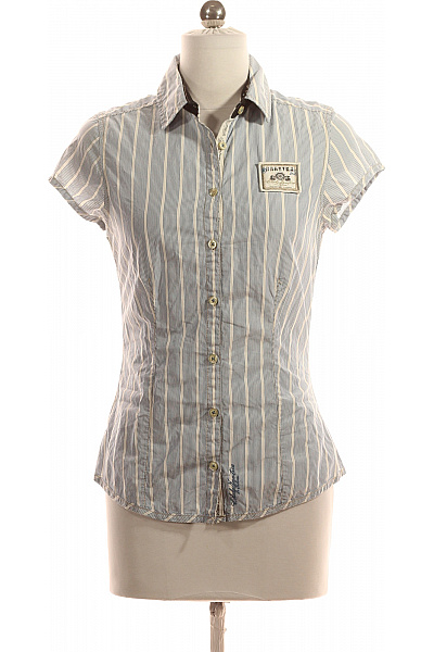 Vzorovaná Dámská Košile Modrá GAASTRA Vel. XS