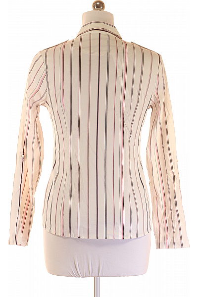 Next Vzorovaná Dámská Košile Bílá Vel. 40