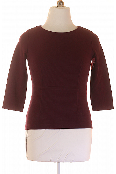 Hobbs  Halenka Jednobarevná Vínová Second hand Vel. L