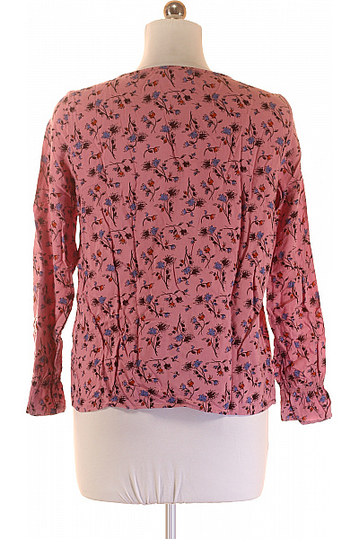 TOM TAILOR Vzorovaná  Halenka Růžová Second hand Vel. M