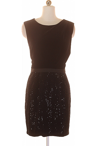  Šaty s Ozdobami Černé MANGO Vel. M