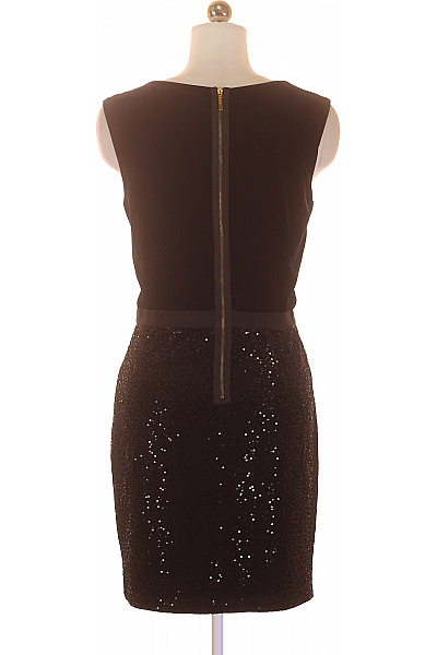  Šaty s Ozdobami Černé MANGO Vel. M