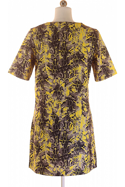 Tričkové  Šaty Žluté River Island Vel. 36