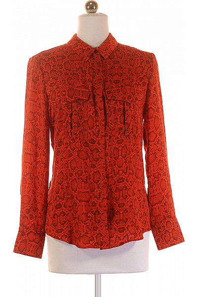 MANGO Dámská Košile Červená Second hand Vel. S