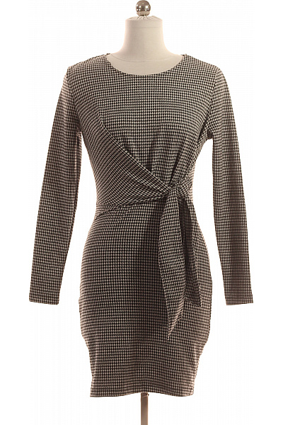 Šaty Černobílé MANGO Vel. XS