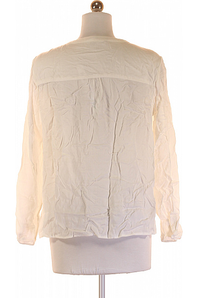 TOM TAILOR Společenská  Halenka Bílá Second hand Vel. S