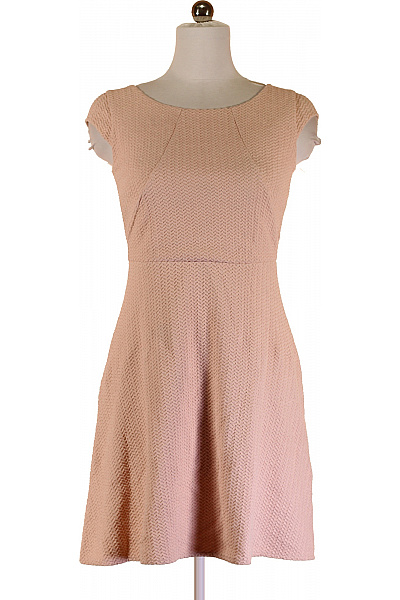 Společenské  Šaty Růžové Second hand Vel. M