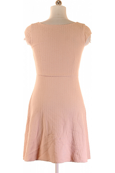 Společenské  Šaty Růžové Second hand Vel. M