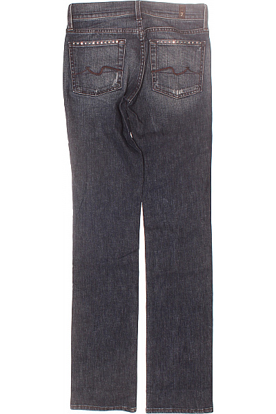 Boyfriend Dámské Džíny Modré Vel. 24