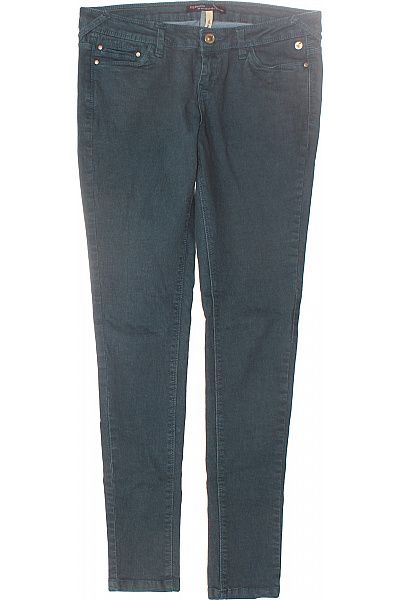 Bershka Dámské úzké Zelené Vel. 38