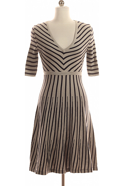  Šaty Pletené Vlněné Barevné BODEN