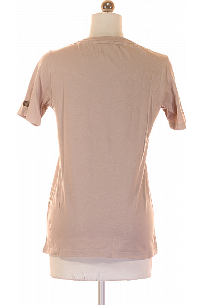 SUPERDRY Dámské Tričko Béžové Second hand Vel. 34