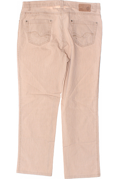 Dámské Kalhoty Rovné Béžové BRAX Vel. 44