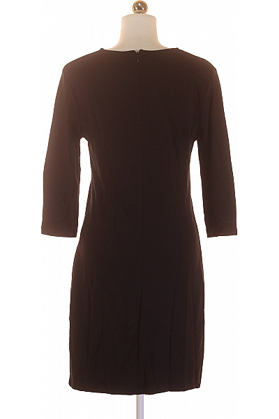 MANGO Tričkové  Šaty Černé Vel. M